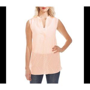 NWT Vince Camuto Sheer Sleeveless Tunic Petite Med